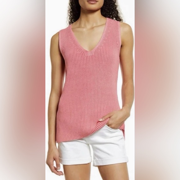 Tommy Bahama Sweaters - Tommy Bahama NWT Women’s Belle Haven Cotton Sweater Tank Size Small MSRP $118